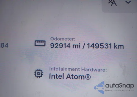 2019 Tesla Model X from USA, damaged, VIN 5YJXCBE49KF187384